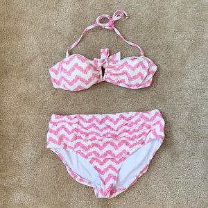 Lily Pulitzer Bikini Medium Top, Large Bottom